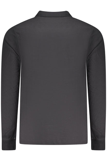 NORWAY 1963 POLO MANICHE LUNGHE UOMO NERO