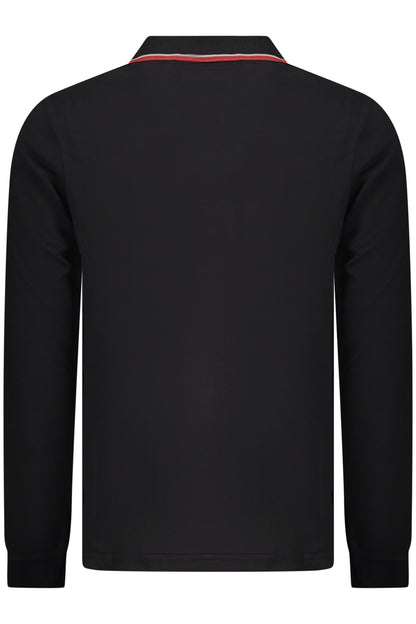 NORWAY 1963 POLO MANICHE LUNGHE UOMO NERO