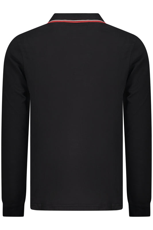 NORWAY 1963 POLO MANICHE LUNGHE UOMO NERO