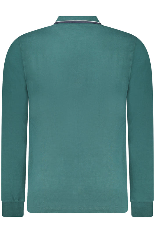 NORWAY 1963 POLO MANICHE LUNGHE UOMO VERDE