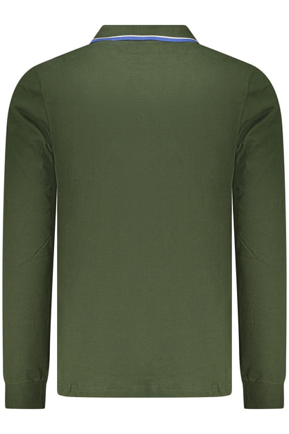 NORWAY 1963 POLO MANICHE LUNGHE UOMO VERDE