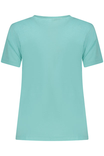 NORWAY 1963 T-SHIRT MANICHE CORTE DONNA AZZURRO