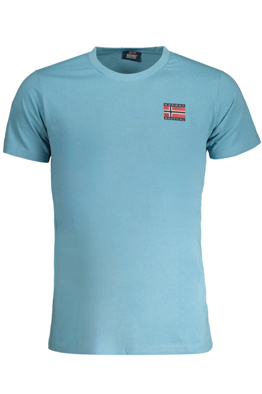NORWAY 1963 T-SHIRT MANICHE CORTE UOMO AZZURRO