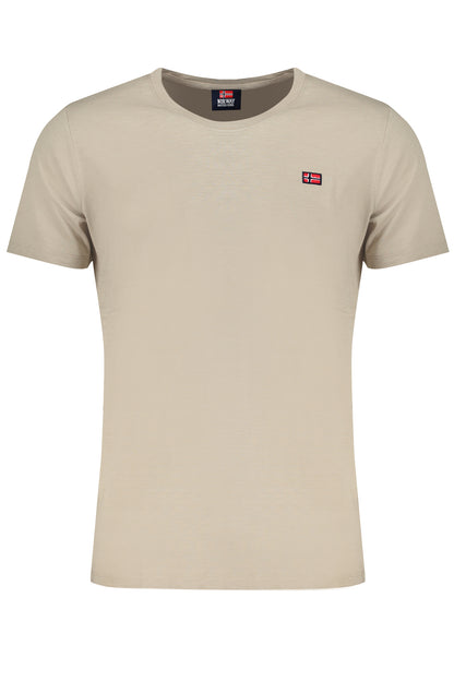 NORWAY 1963 T-SHIRT MANICHE CORTE UOMO BEIGE