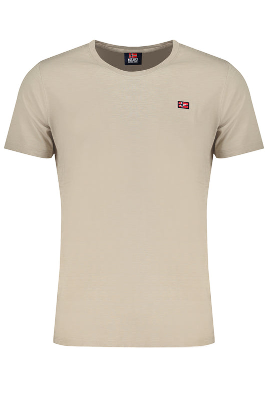 NORWAY 1963 T-SHIRT MANICHE CORTE UOMO BEIGE