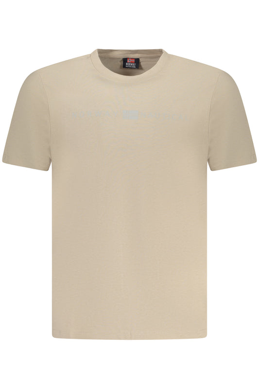 NORWAY 1963 T-SHIRT MANICHE CORTE UOMO BEIGE