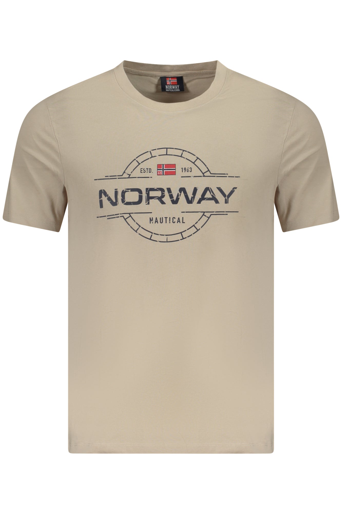 NORWAY 1963 T-SHIRT MANICHE CORTE UOMO BEIGE