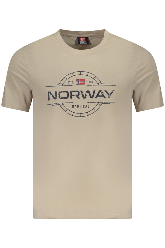 NORWAY 1963 T-SHIRT MANICHE CORTE UOMO BEIGE