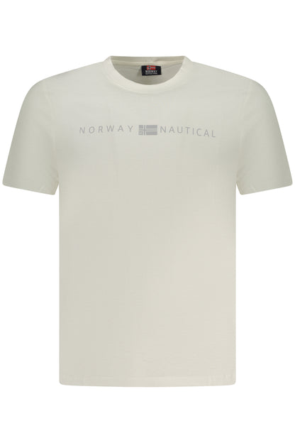 NORWAY 1963 T-SHIRT MANICHE CORTE UOMO BIANCO