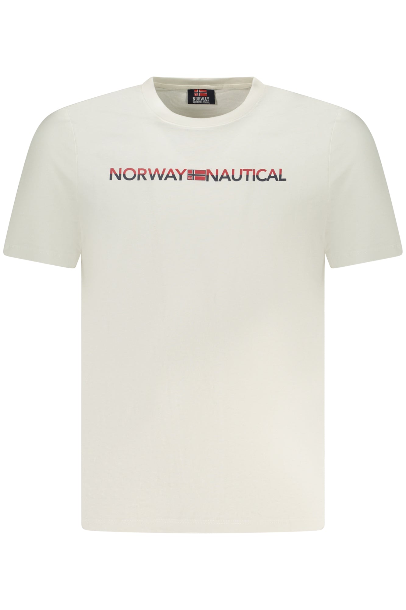 NORWAY 1963 T-SHIRT MANICHE CORTE UOMO BIANCO