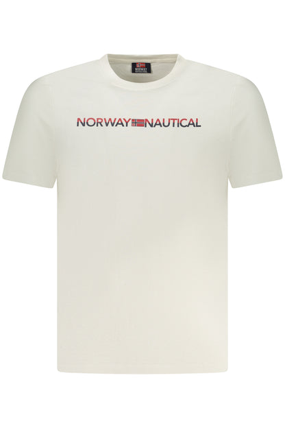 NORWAY 1963 T-SHIRT MANICHE CORTE UOMO BIANCO