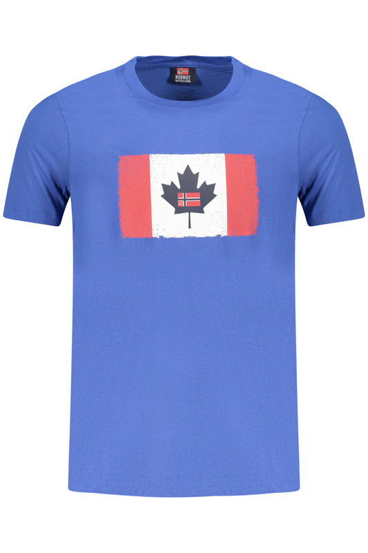 NORWAY 1963 T-SHIRT MANICHE CORTE UOMO BLU