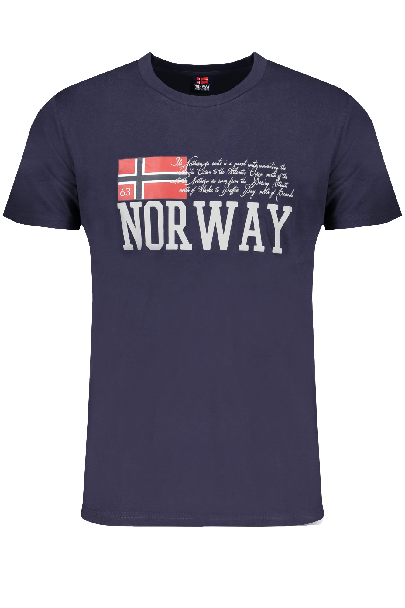 NORWAY 1963 T-SHIRT MANICHE CORTE UOMO BLU
