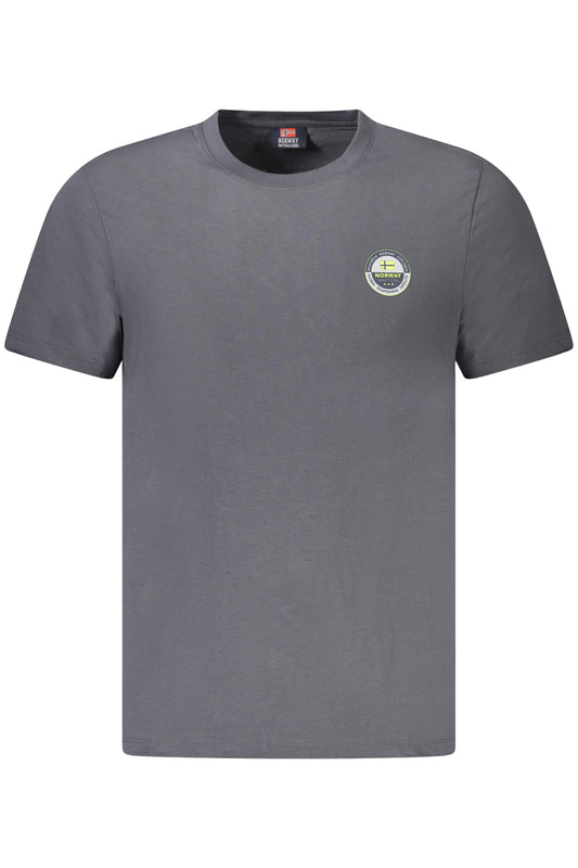 NORWAY 1963 T-SHIRT MANICHE CORTE UOMO GRIGIO