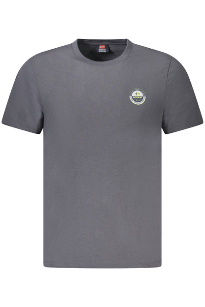 NORWAY 1963 T-SHIRT MANICHE CORTE UOMO GRIGIO
