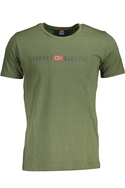 NORWAY 1963 T-SHIRT MANICHE CORTE UOMO VERDE