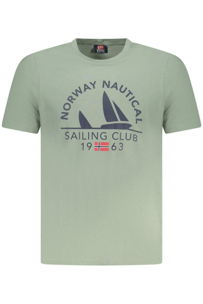 NORWAY 1963 T-SHIRT MANICHE CORTE UOMO VERDE