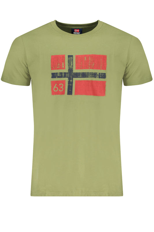 NORWAY 1963 T-SHIRT MANICHE CORTE UOMO VERDE