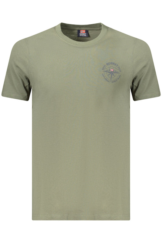 NORWAY 1963 T-SHIRT MANICHE CORTE UOMO VERDE