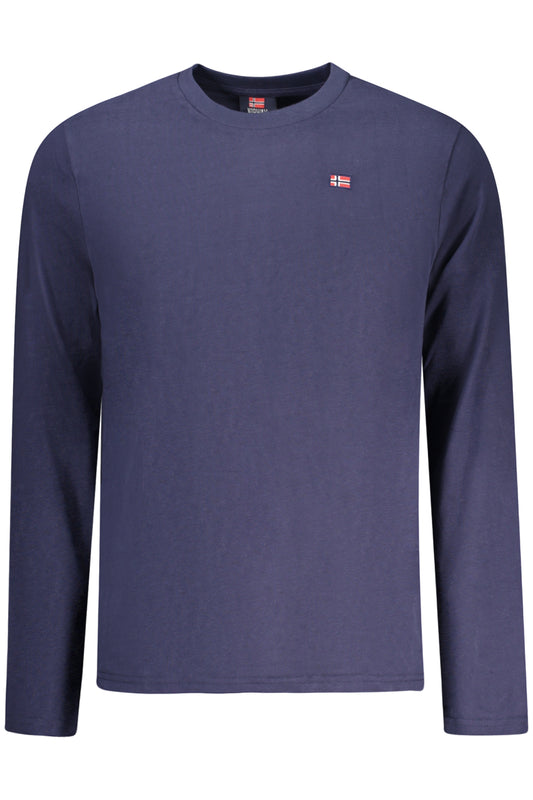 NORWAY 1963 T-SHIRT MANICHE LUNGHE UOMO BLU