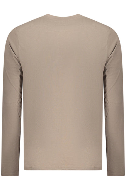 NORWAY 1963 T-SHIRT MANICHE LUNGHE UOMO MARRONE