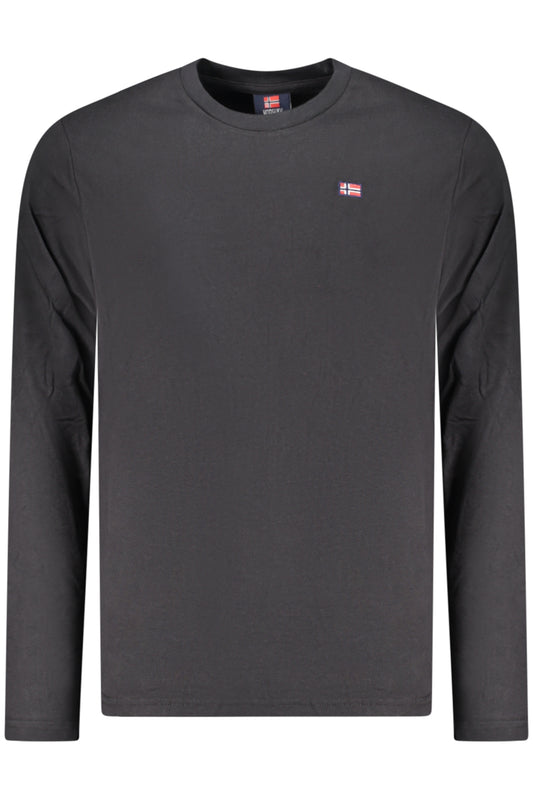 NORWAY 1963 T-SHIRT MANICHE LUNGHE UOMO NERO