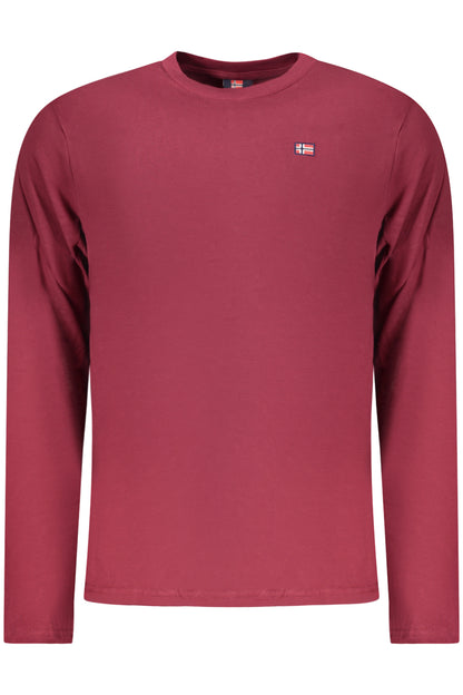 NORWAY 1963 T-SHIRT MANICHE LUNGHE UOMO ROSSO