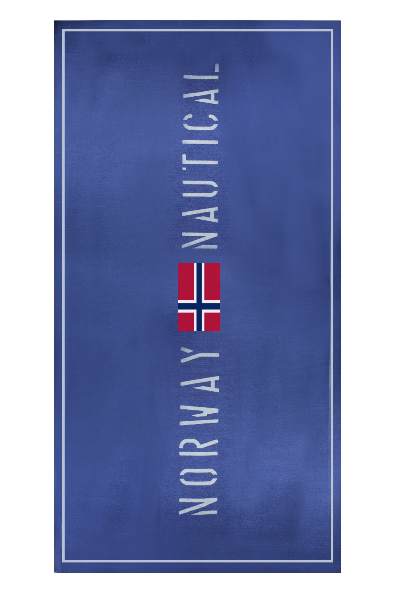 NORWAY 1963 TELO MARE UNISEX BLU