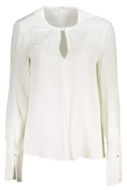 PATRIZIA PEPE CAMICIA MANICHE LUNGHE DONNA BIANCO