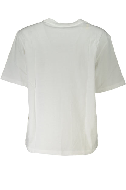 PATRIZIA PEPE T-SHIRT MANICHE CORTE DONNA BIANCO