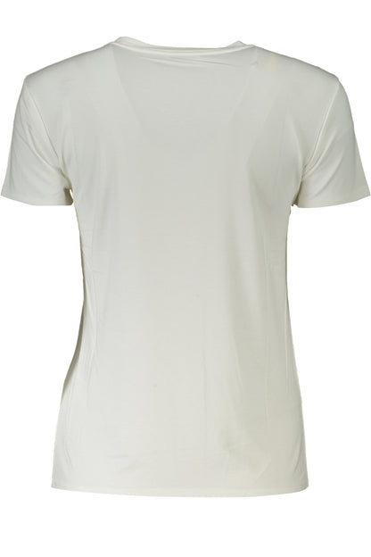 PATRIZIA PEPE T-SHIRT MANICHE CORTE DONNA BIANCO