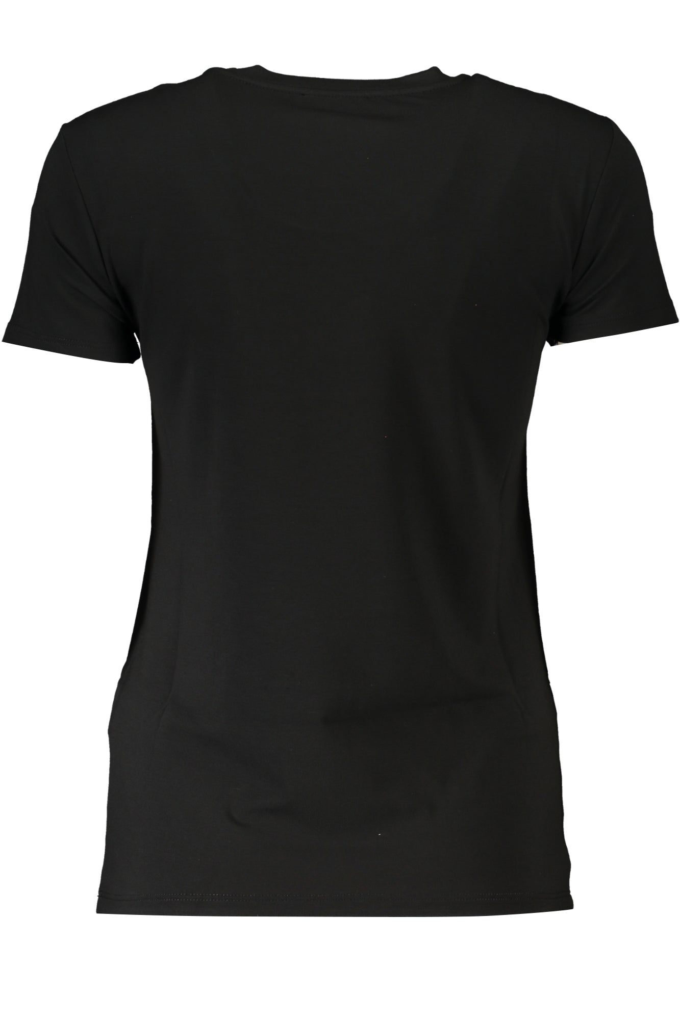 PATRIZIA PEPE T-SHIRT MANICHE CORTE DONNA NERO