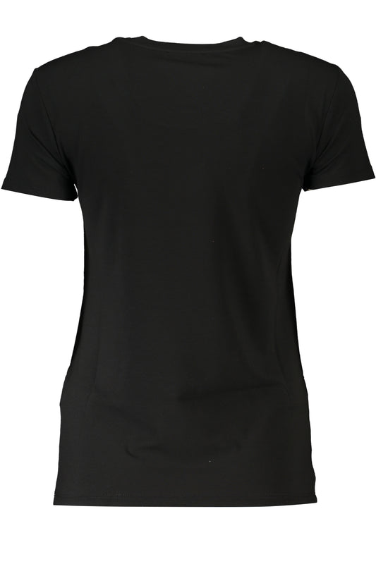 PATRIZIA PEPE T-SHIRT MANICHE CORTE DONNA NERO