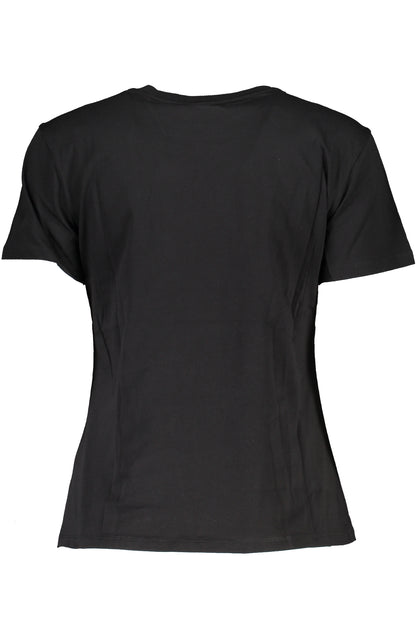 PATRIZIA PEPE T-SHIRT MANICHE CORTE DONNA NERO