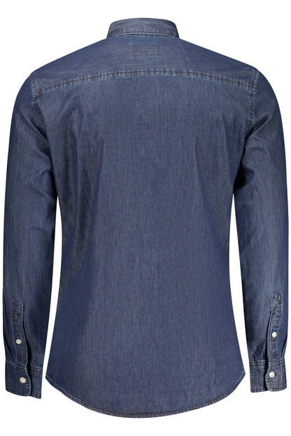 PEPE JEANS CAMICIA MANICHE LUNGHE UOMO BLU