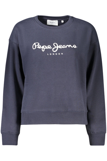 PEPE JEANS FELPA SENZA ZIP DONNA BLU