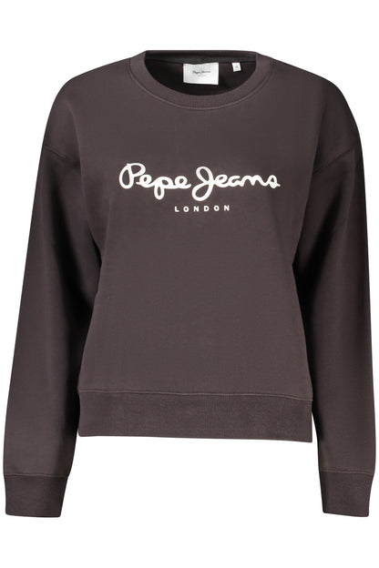 PEPE JEANS FELPA SENZA ZIP DONNA NERO