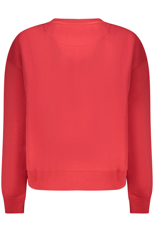 PEPE JEANS FELPA SENZA ZIP DONNA ROSSO