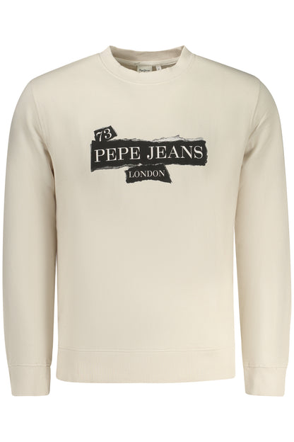 PEPE JEANS FELPA SENZA ZIP UOMO BEIGE