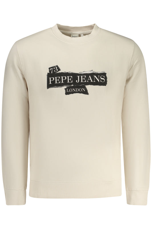 PEPE JEANS FELPA SENZA ZIP UOMO BEIGE