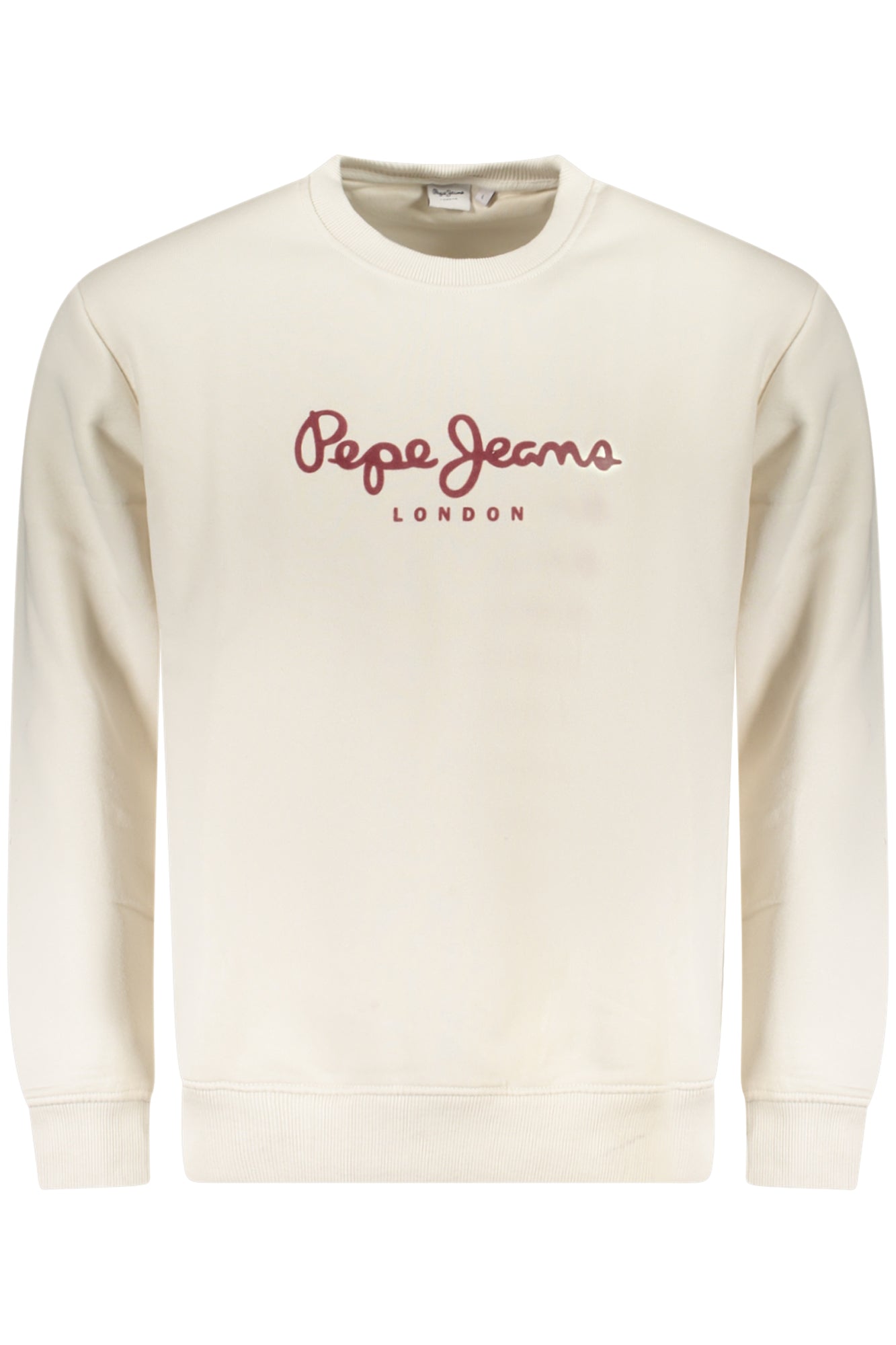 PEPE JEANS FELPA SENZA ZIP UOMO BIANCO