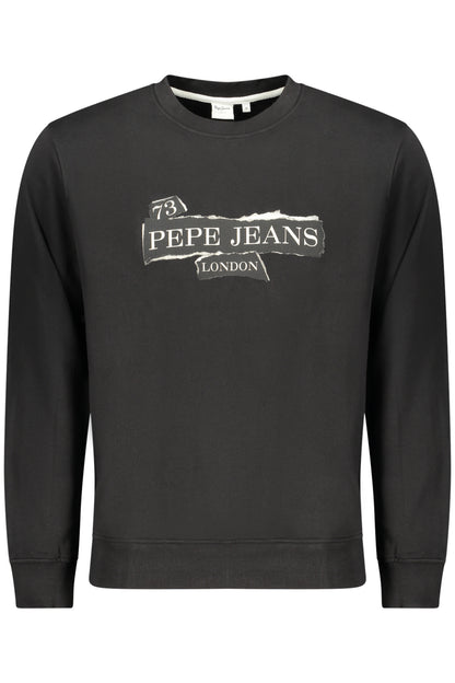 PEPE JEANS FELPA SENZA ZIP UOMO NERO