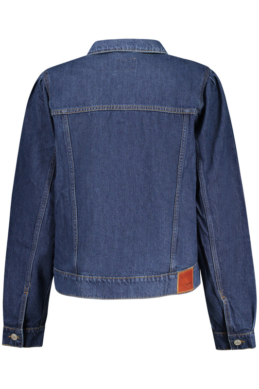 PEPE JEANS GIUBBOTTO IN JEANS DONNA BLU