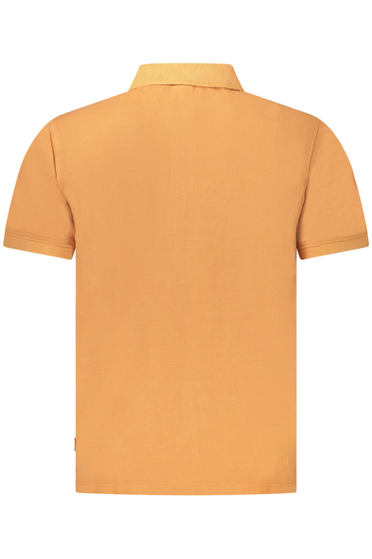 PEPE JEANS POLO MANICHE CORTE UOMO ARANCIO