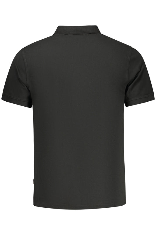PEPE JEANS POLO MANICHE CORTE UOMO NERO