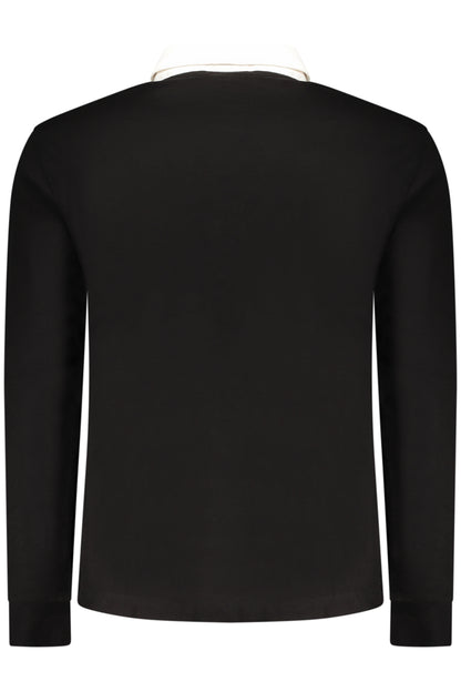 PEPE JEANS POLO MANICHE LUNGHE UOMO NERO