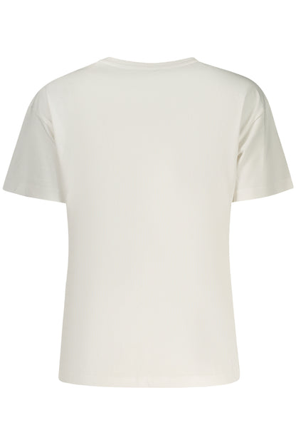 PEPE JEANS T-SHIRT MANICHE CORTE DONNA BIANCO