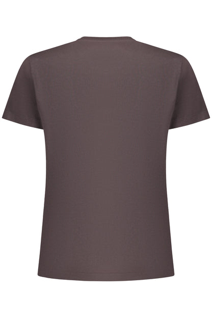 PEPE JEANS T-SHIRT MANICHE CORTE DONNA NERO