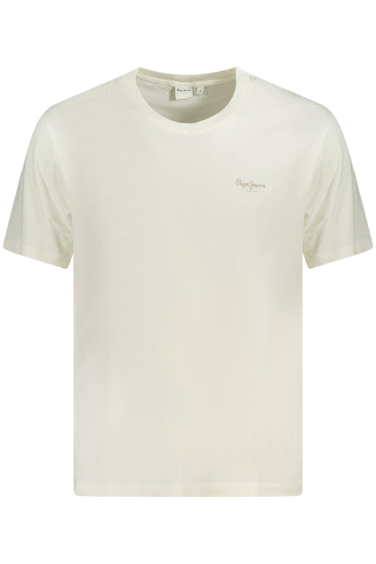 PEPE JEANS T-SHIRT MANICHE CORTE UOMO BIANCO