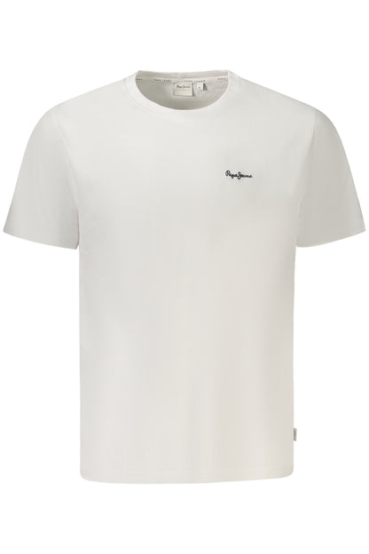 PEPE JEANS T-SHIRT MANICHE CORTE UOMO BIANCO